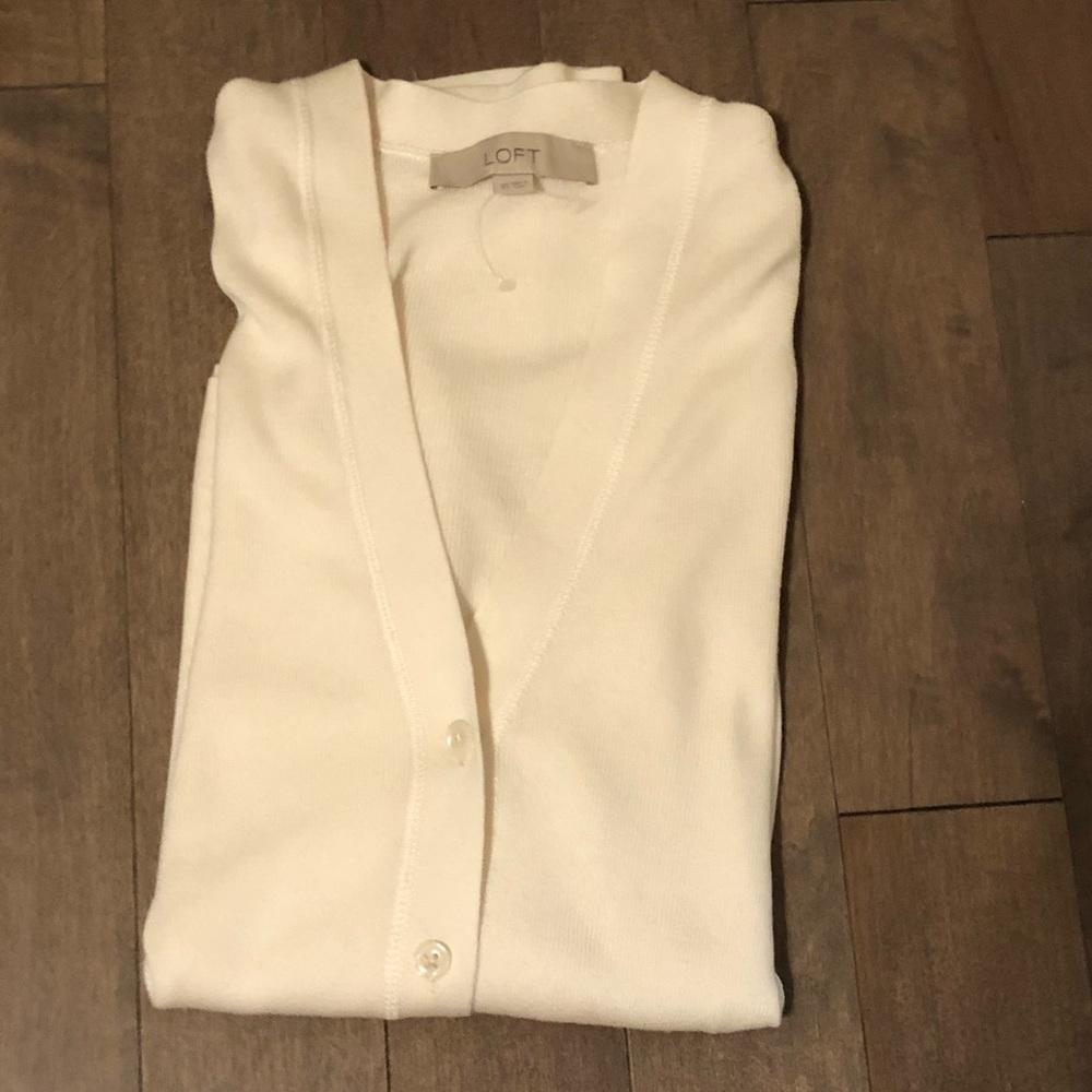 Loft tunic cardigan